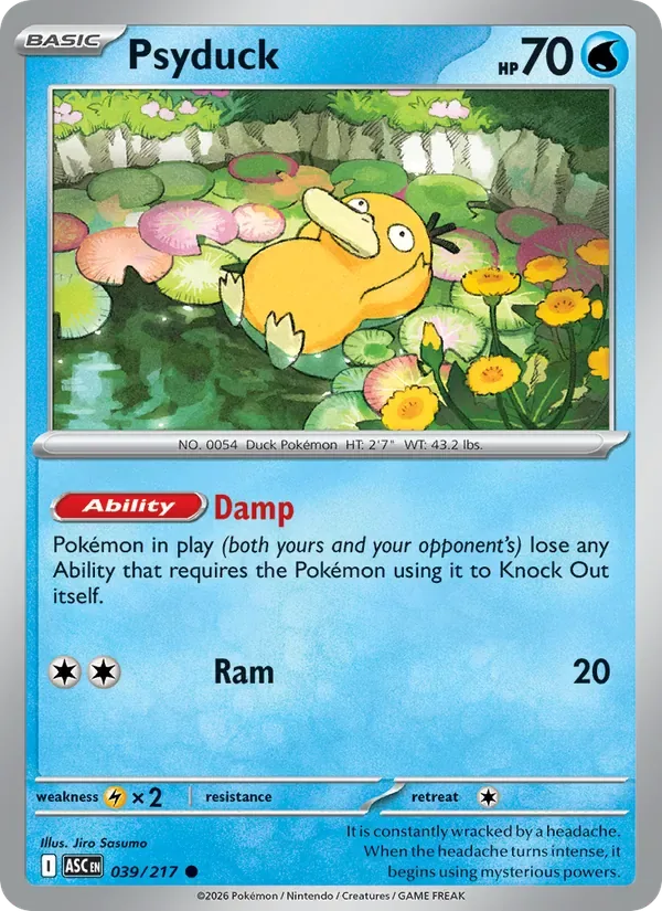 Psyduck, Ascended Heroes