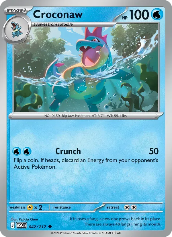 Croconaw, Ascended Heroes