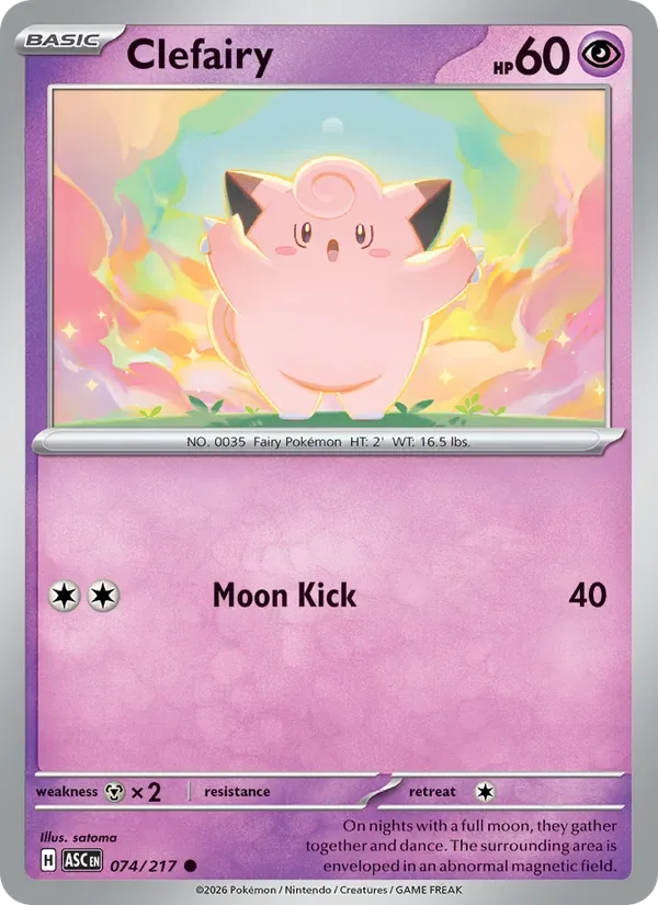 Clefairy, Ascended Heroes