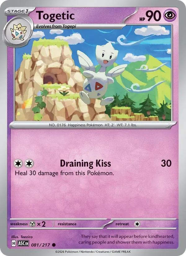 Togetic, Ascended Heroes