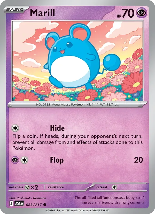 Marill, Ascended Heroes