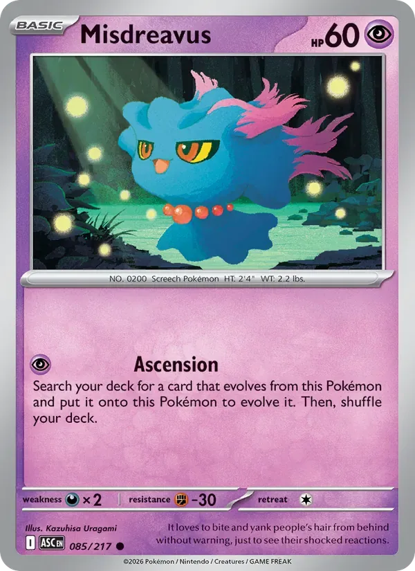 Misdreavus, Ascended Heroes