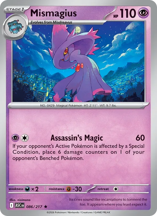 Mismagius, Ascended Heroes