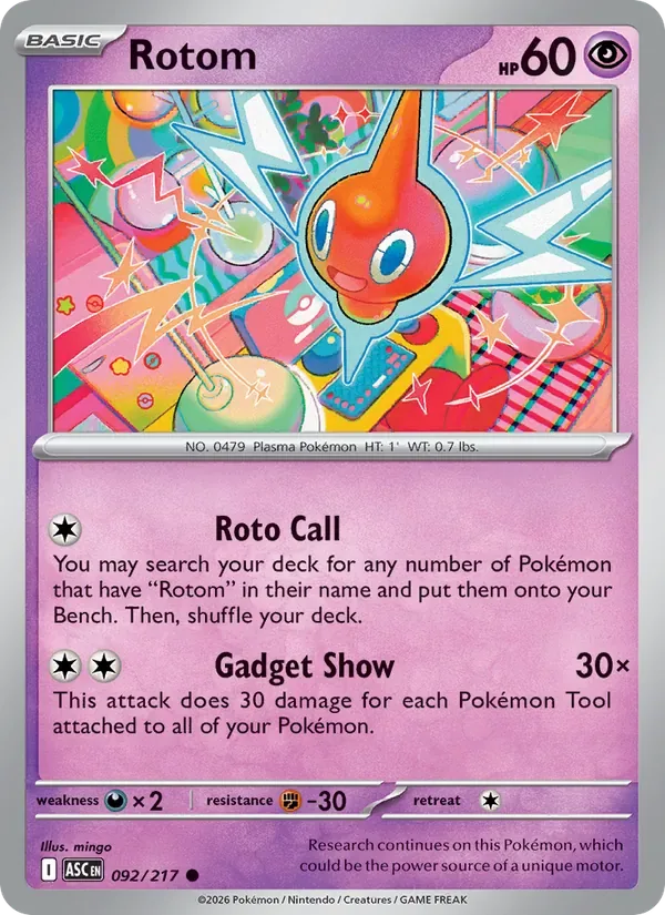 Rotom, Ascended Heroes