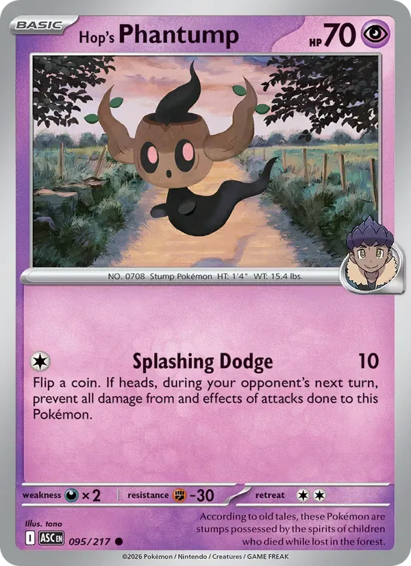 Hop's Phantump, Ascended Heroes