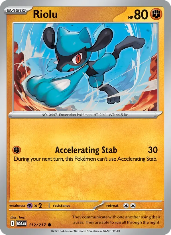 Riolu, Ascended Heroes