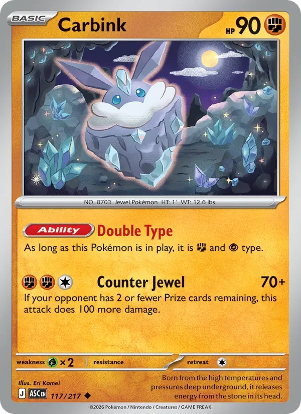 Carbink, Ascended Heroes