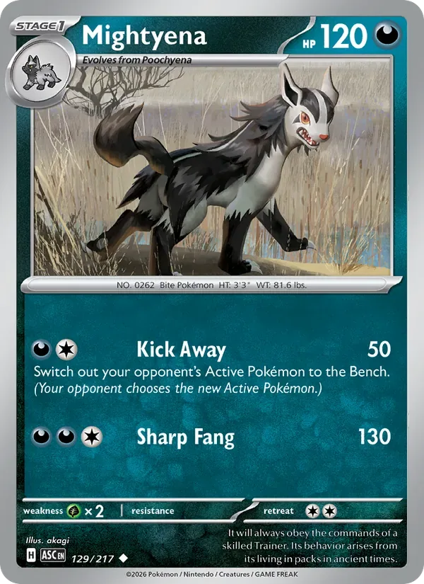 Mightyena, Ascended Heroes