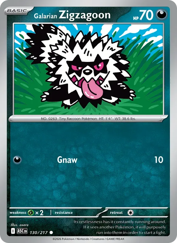 Galarian Zigzagoon, Ascended Heroes