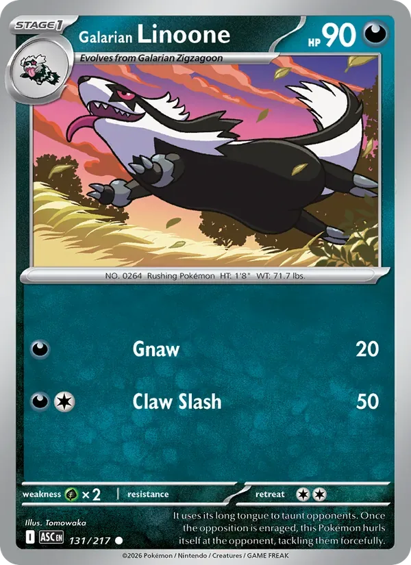 Galarian Linoone, Ascended Heroes