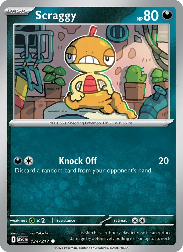 Scraggy, Ascended Heroes