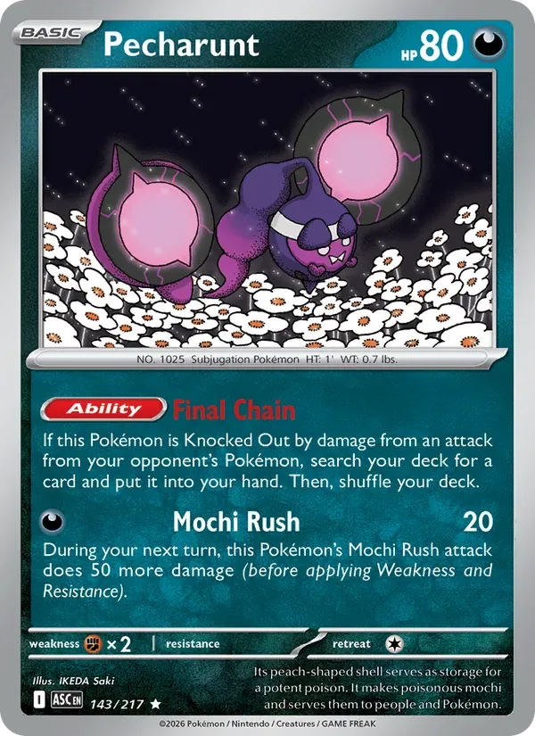 Pecharunt, Ascended Heroes