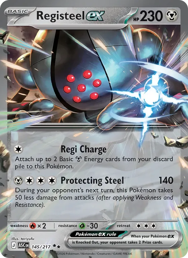 Registeel ex, Ascended Heroes