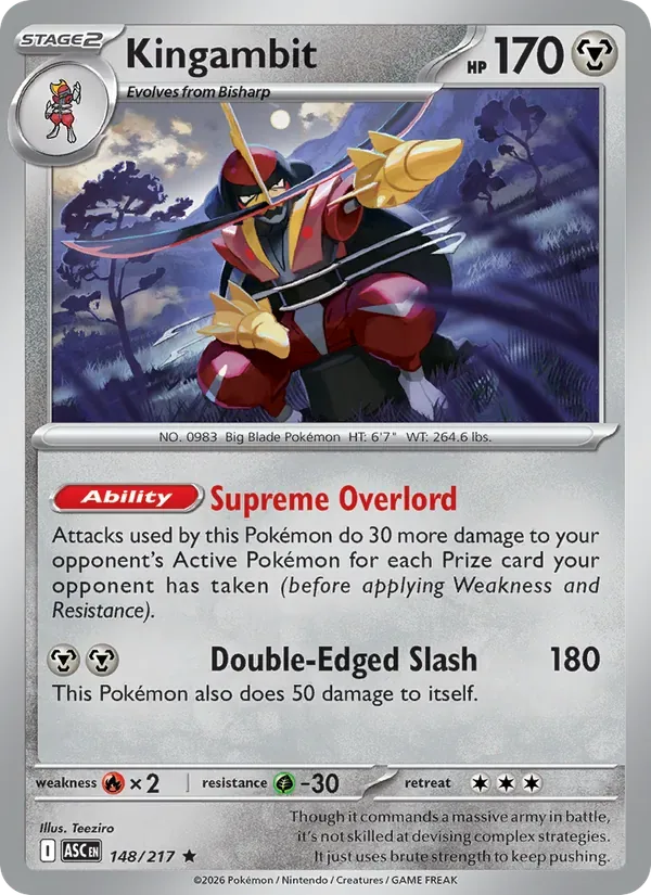 Kingambit, Ascended Heroes