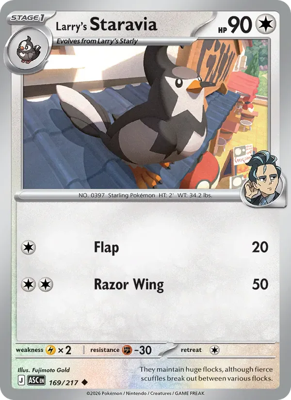 Larry's Staravia, Ascended Heroes