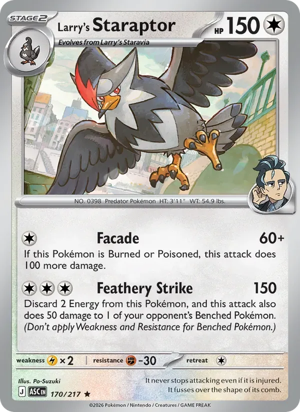 Larry's Staraptor, Ascended Heroes