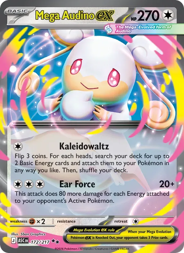 Mega Audino ex, Ascended Heroes