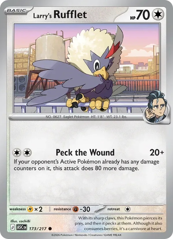 Larry's Rufflet, Ascended Heroes
