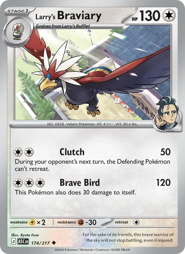 Larry's Braviary, Ascended Heroes