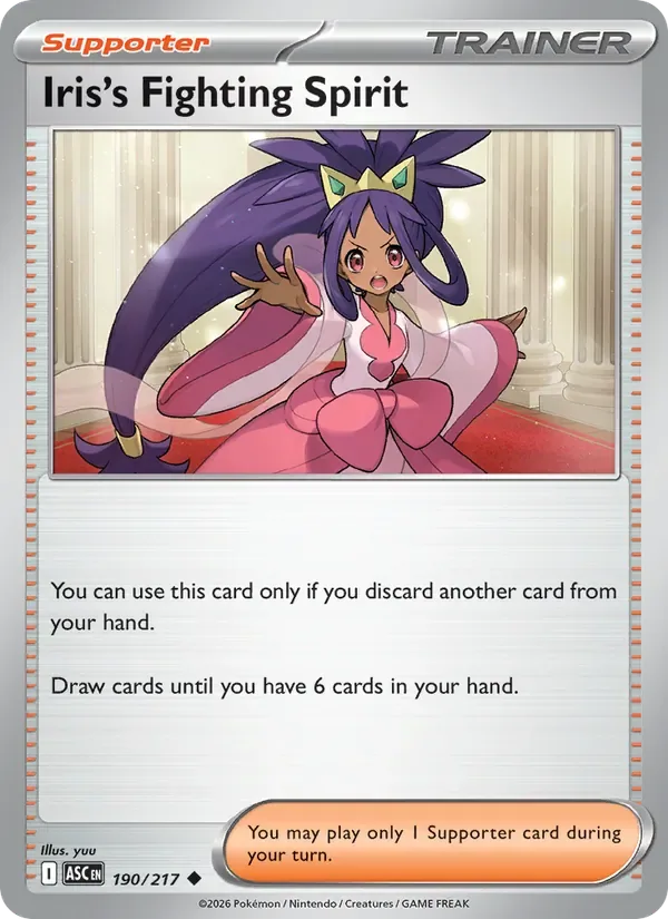 Iris's Fighting Spirit, Ascended Heroes