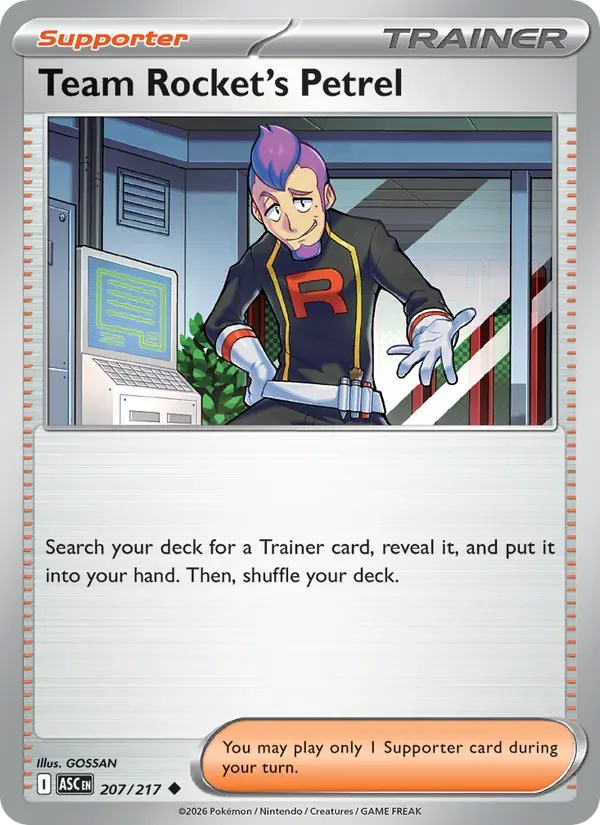 Team Rocket's Petrel, Ascended Heroes