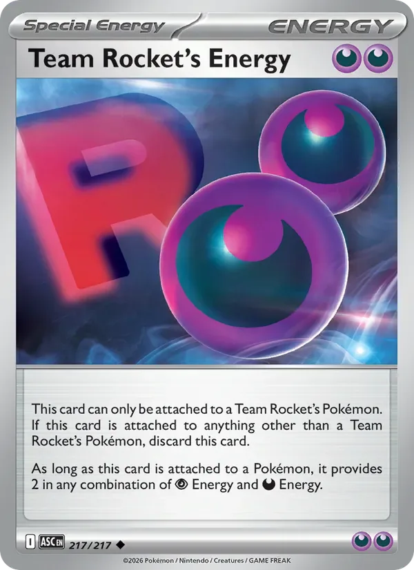 Team Rocket's Energy, Ascended Heroes