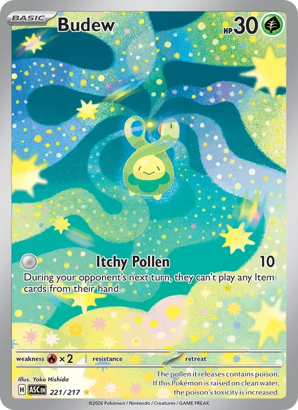Budew, Ascended Heroes