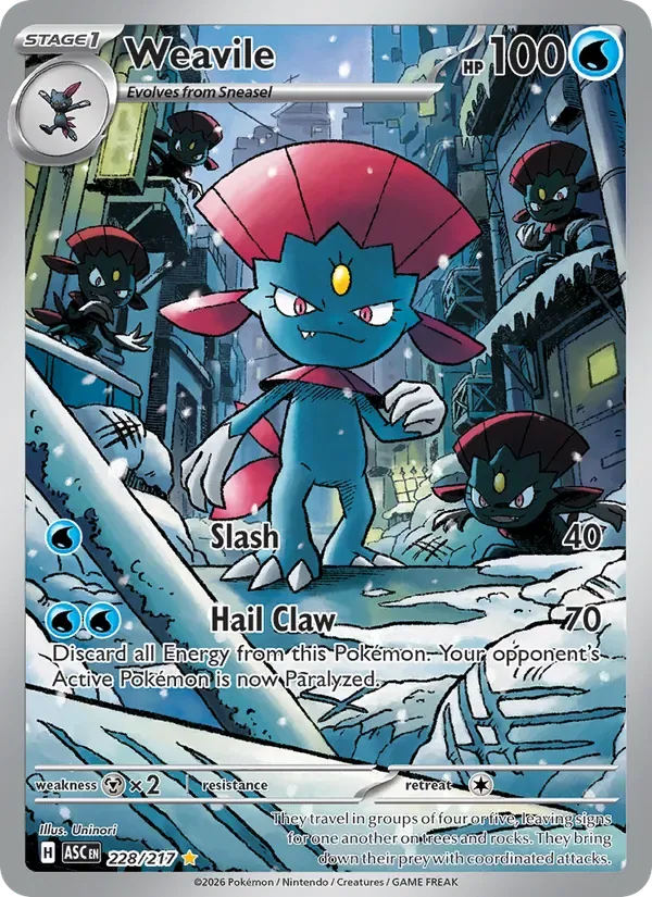 Weavile, Ascended Heroes