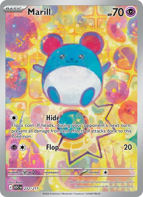 Marill, Ascended Heroes