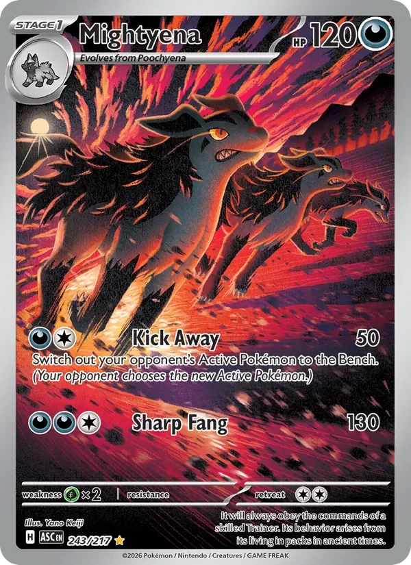 Mightyena, Ascended Heroes