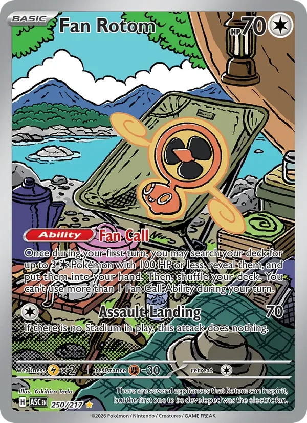 Fan Rotom, Ascended Heroes