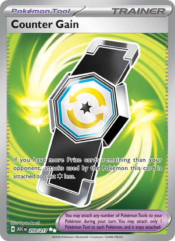 Counter Gain, Ascended Heroes