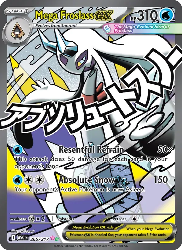 Mega Froslass ex, Ascended Heroes
