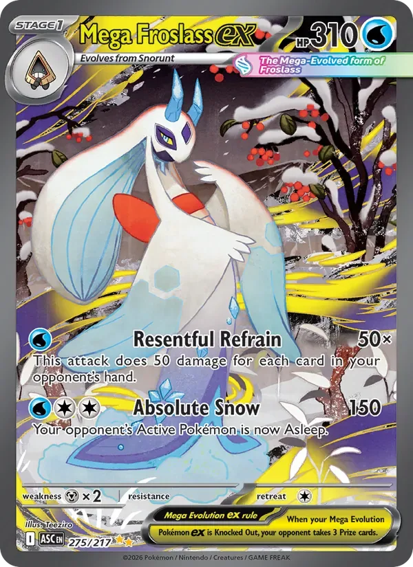 Mega Froslass ex, Ascended Heroes