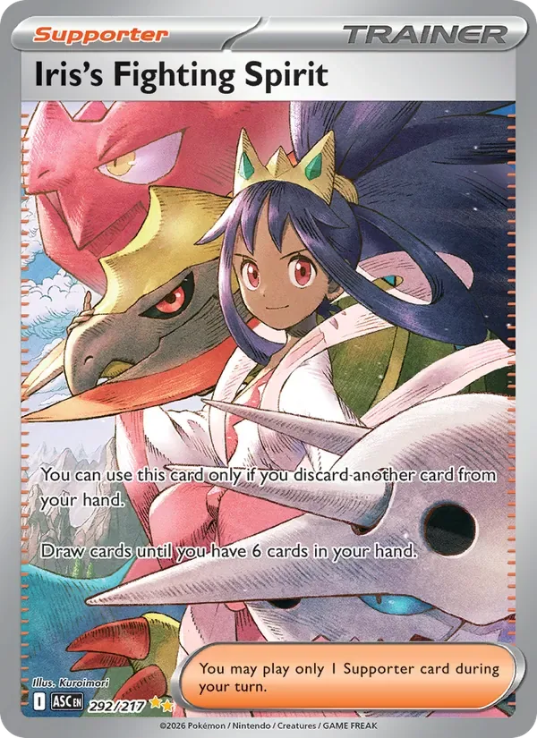Iris's Fighting Spirit, Ascended Heroes