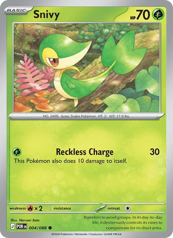 Snivy, Perfect Order