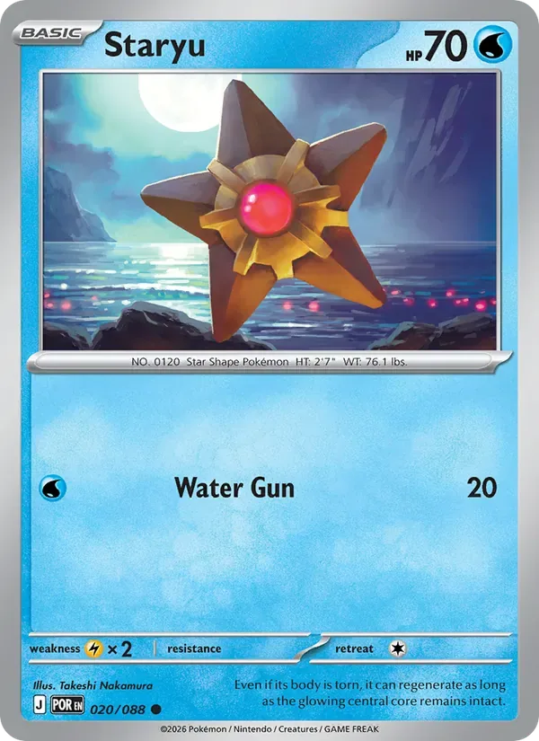 Staryu, Perfect Order