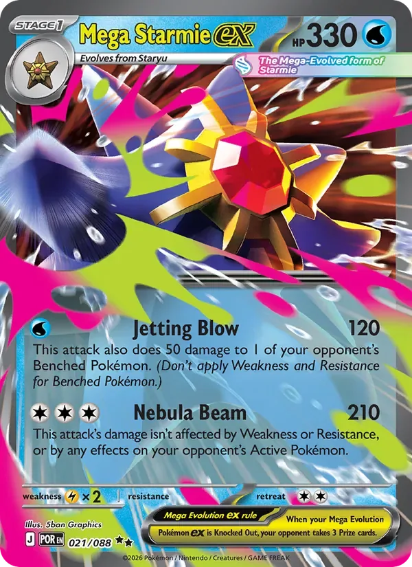 Mega Starmie ex, Perfect Order