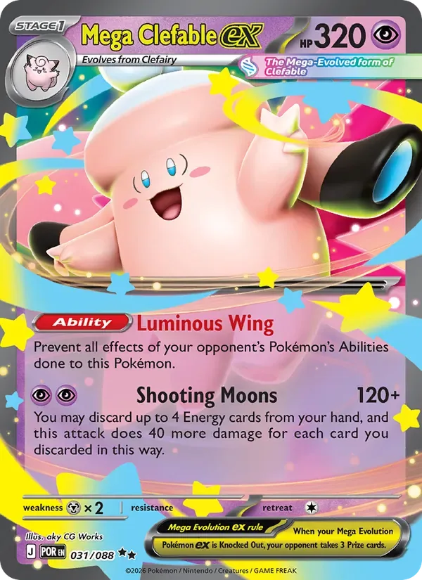 Mega Clefable ex, Perfect Order