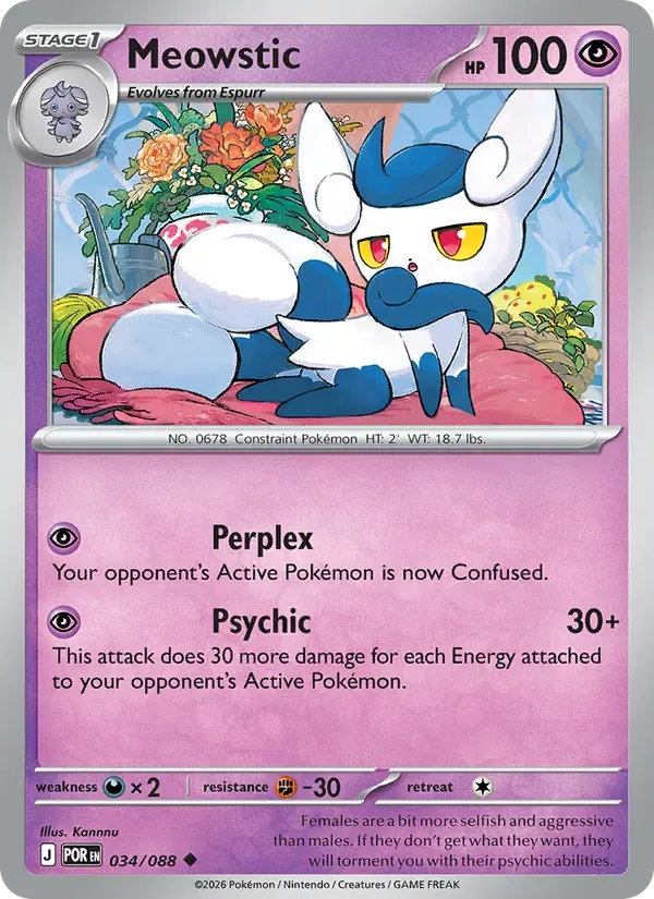 Meowstic, Perfect Order