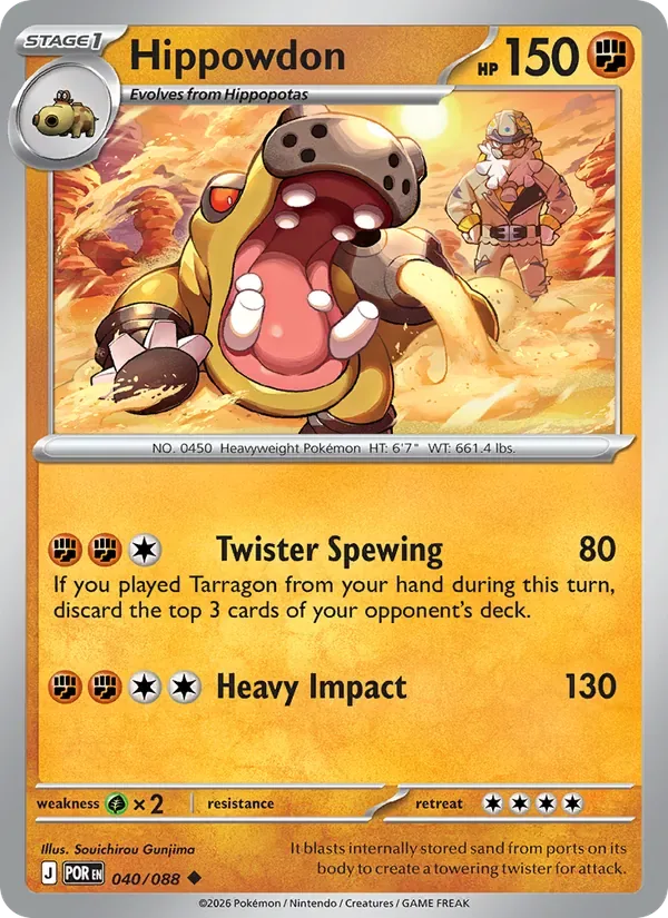 Hippowdon, Perfect Order