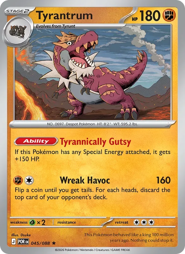 Tyrantrum, Perfect Order