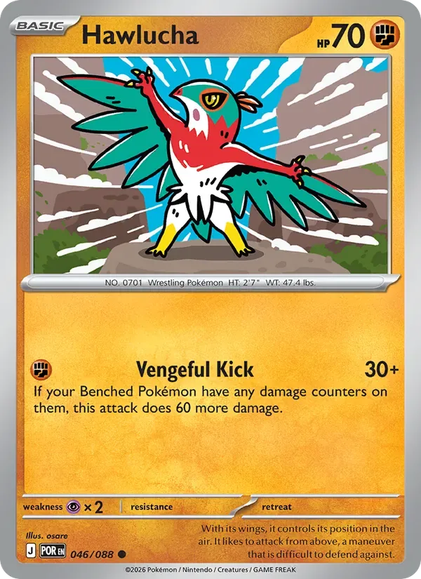 Hawlucha, Perfect Order