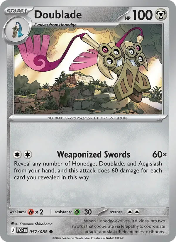Doublade, Perfect Order