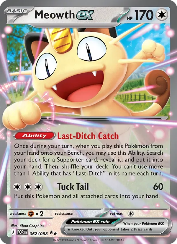 Meowth ex, Perfect Order