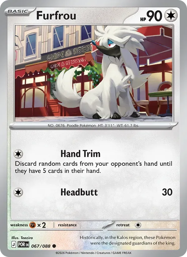 Furfrou, Perfect Order