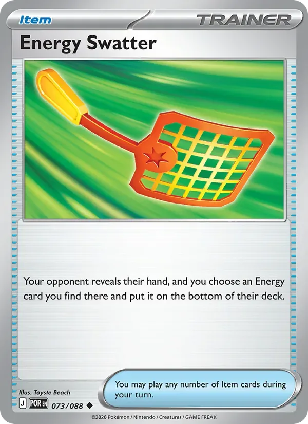 Energy Swatter, Perfect Order