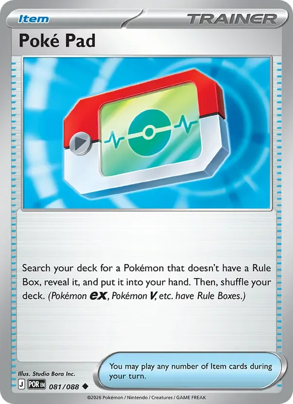 Poké Pad, Perfect Order