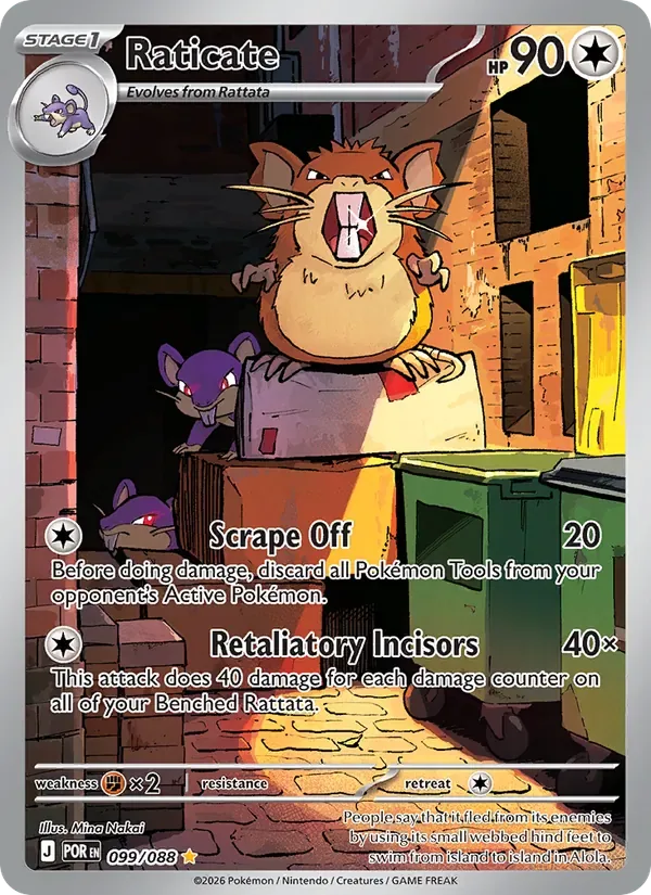 Raticate, Perfect Order