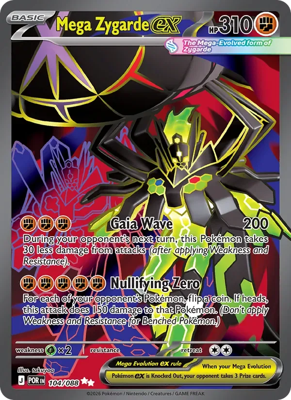 Mega Zygarde ex, Perfect Order
